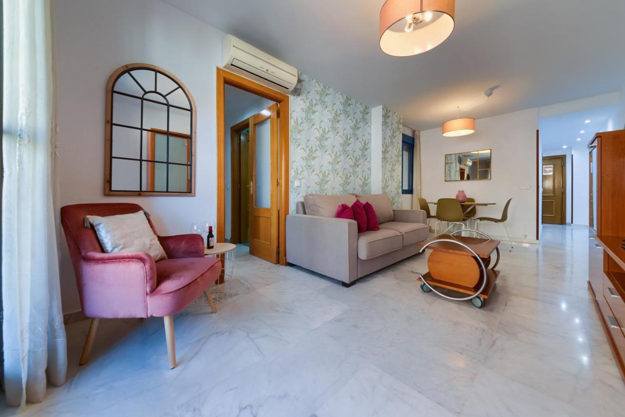 Holidays2Malaga Ayala 450 Mts From Beach & Terrace Esterno foto